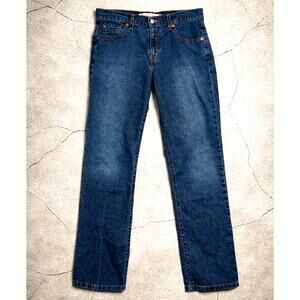 Levi's 505 Straight leg Denim Jeans Womens 10S Short Midrise